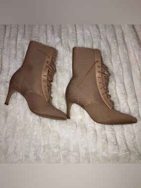 Charles David Piranha Lace-Up Bootie